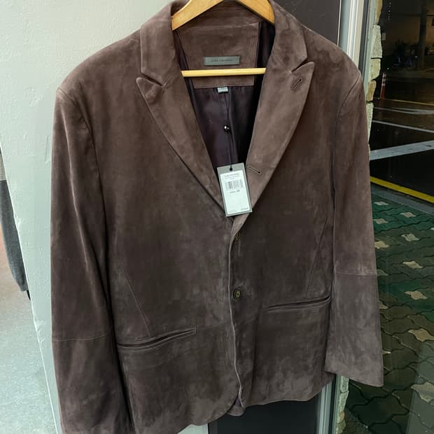50/ 존바바토스 22F/W 천연 스웨이드 자켓(새상품)