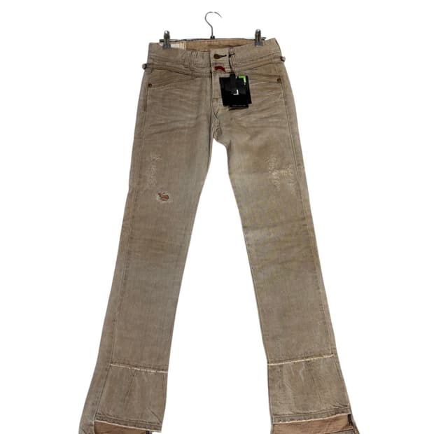 Marithe Francois Girbaud Distressed Jean