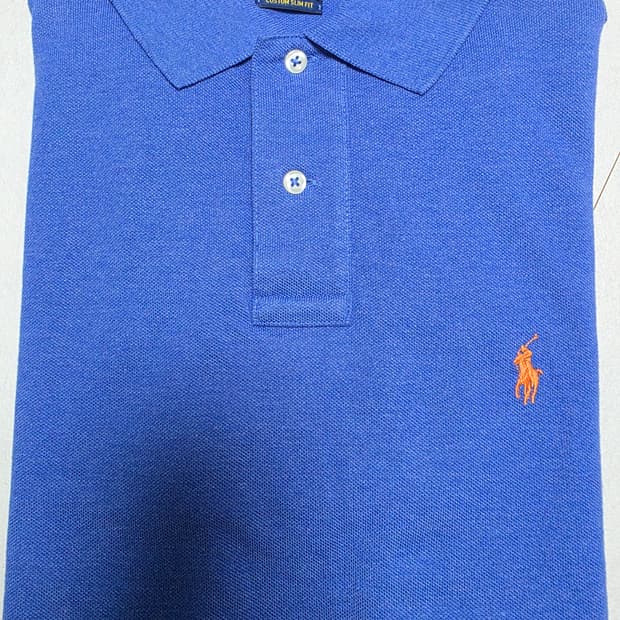 폴로 커스텀 슬림핏 반팔 카라티 S 남성 55 여성66 루즈핏55