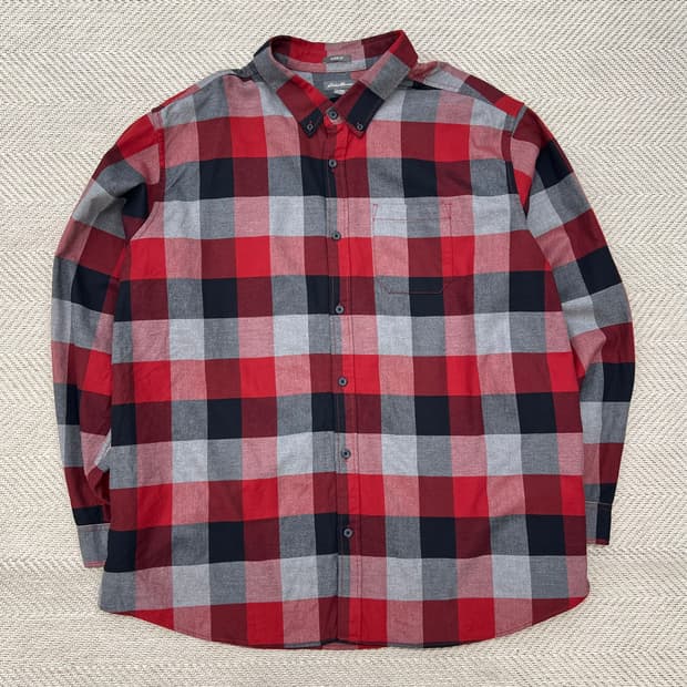 에디바우어 원포켓 체크셔츠 r2885