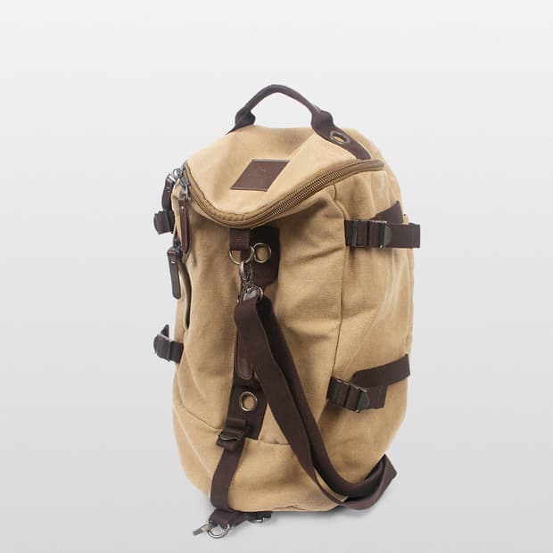 XIAO BAO DENG Canvas 3-Way Bag