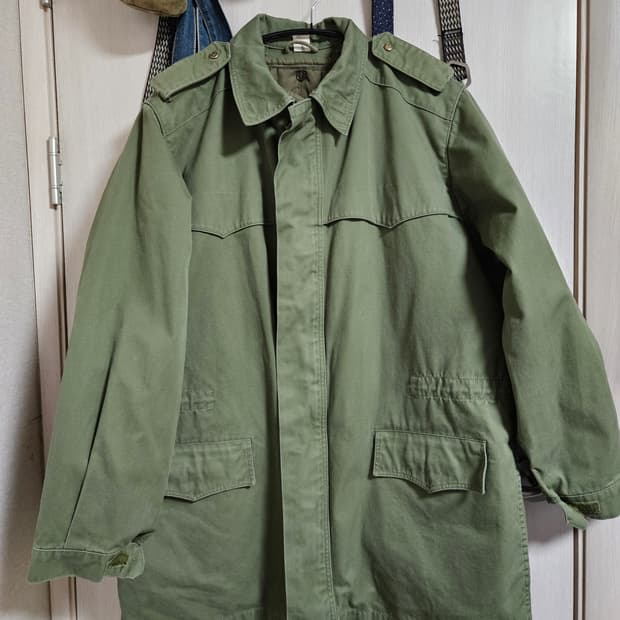 90s 이탈리아군 야상 내피 포함 필드자켓 밀리터리