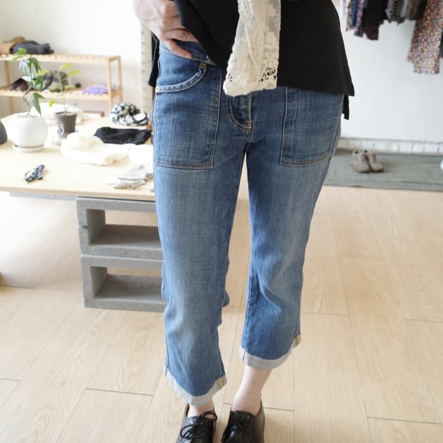 리바이스 카프리 팬츠