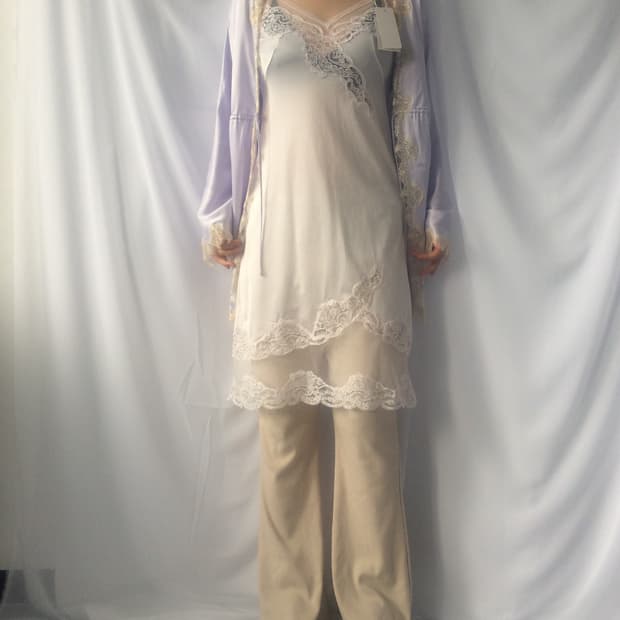 Lace slip onepieece