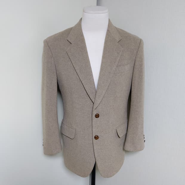 울 캐시미어 혼방 남성 캐주얼 블레이저(90~95)

