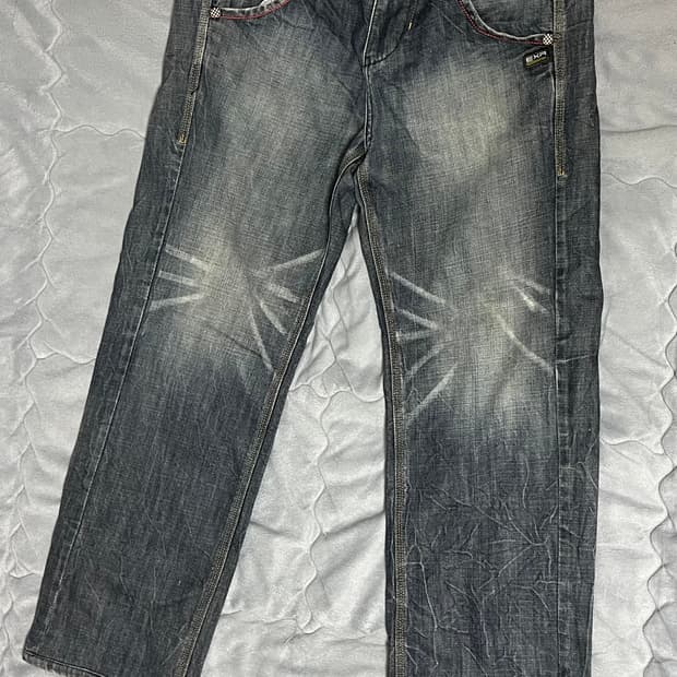 EXR 00‘s 빈티지 데님 팬츠