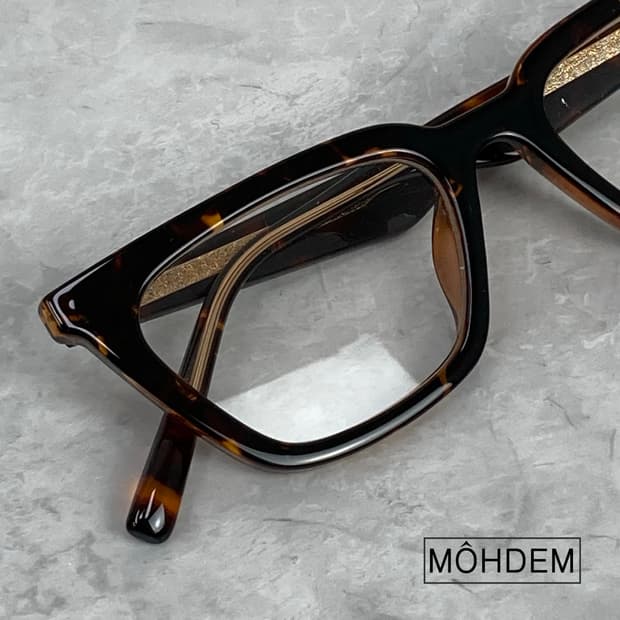 [Unsex] UV400 호피 뿔테 안경 아이웨어