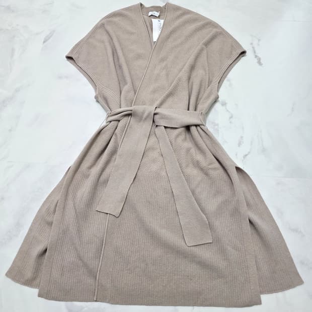 한섬 VINCE 빈스 캐시미어 벨트 니트 가디건 F 새상품