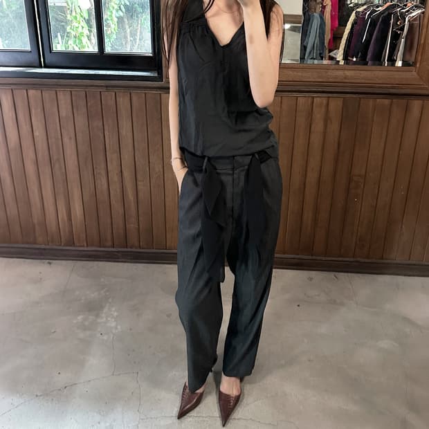 MM6 MAISON MARGIELA tie slacks