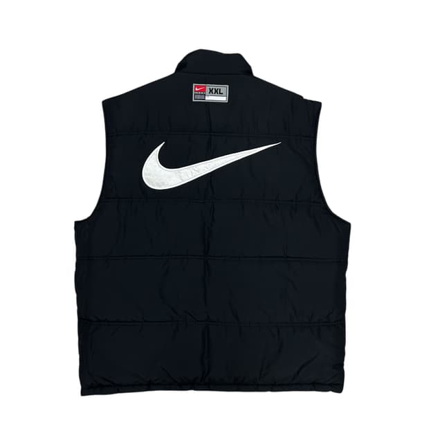 나이키 올드스쿨 리버시블 빅스우시 패딩조끼(2XL)