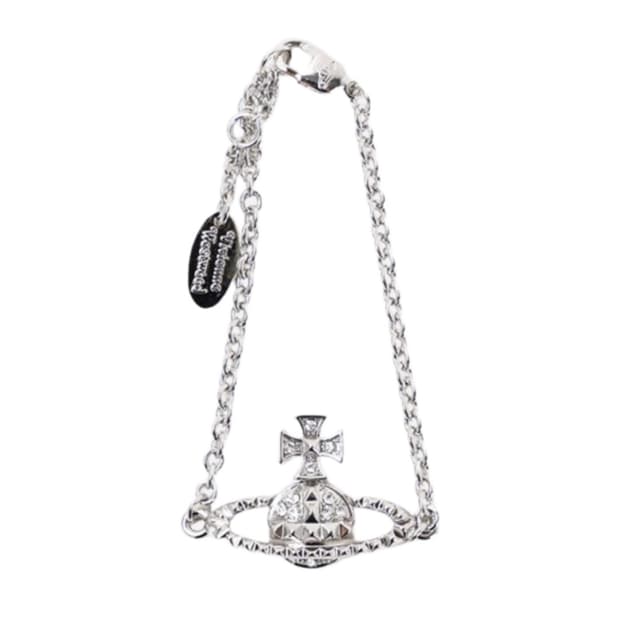 비비안 웨스트우드 메이페어 바스 릴리프 브레이슬릿 실버