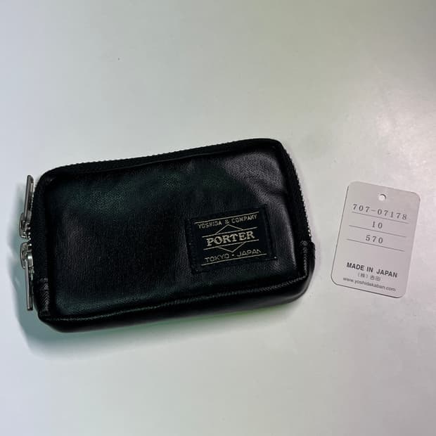 포터 멀티 코인 케이스 블랙