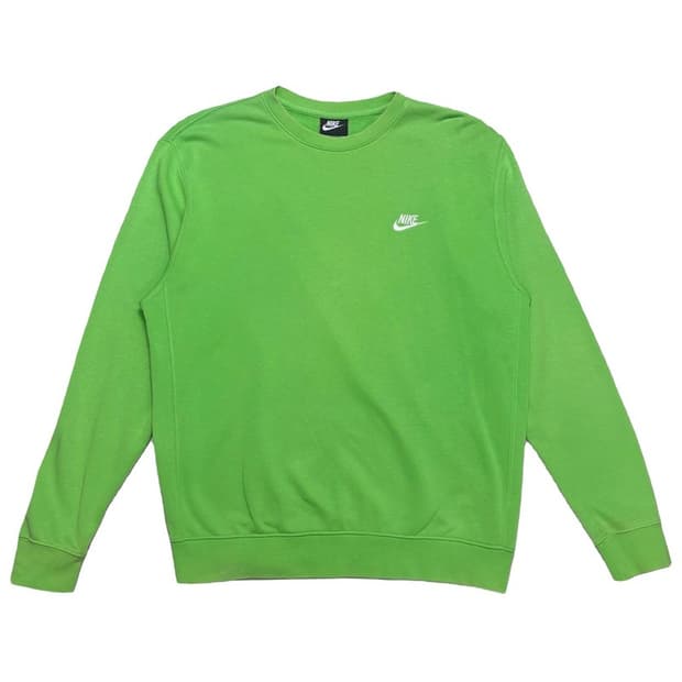 NIKE 맨투맨 그린 XL