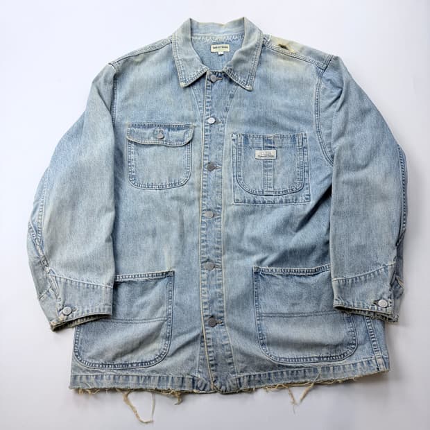 90s Guess 데님 커버올 자켓