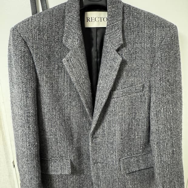 렉토 / 24FW 서스테이너블 울 블렌드 자켓 / S사이즈