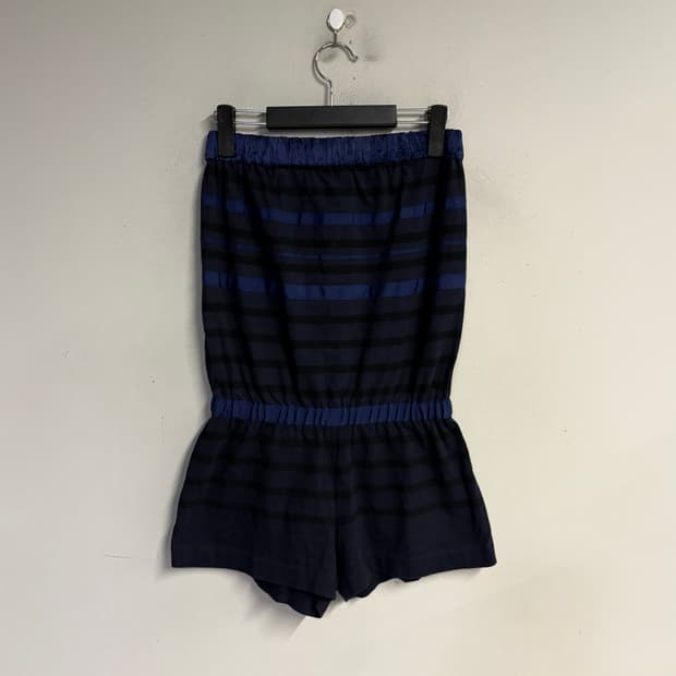 SACAI LUCK stripe jump suit-5 (room)