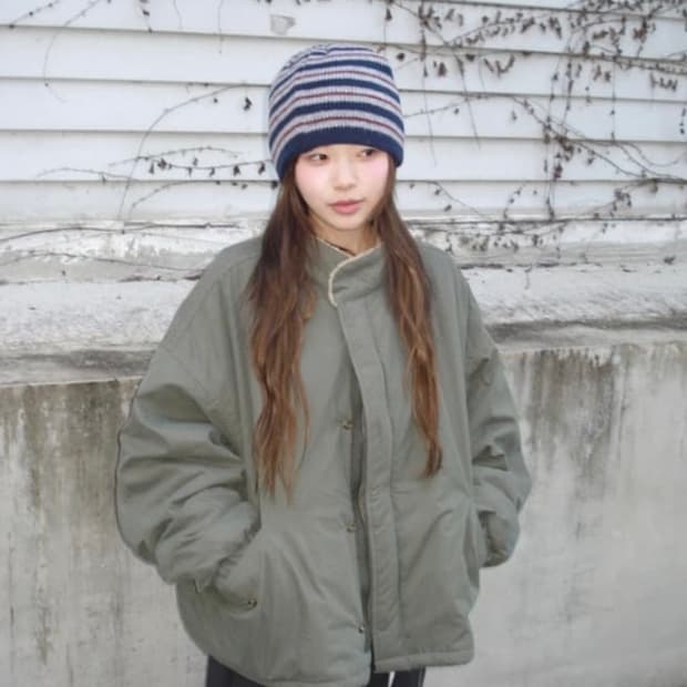 아워캐비넷 dumble warm safari 자켓