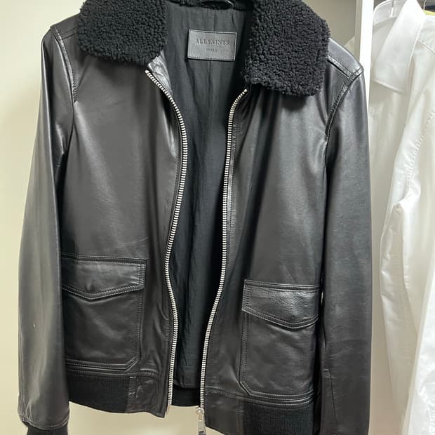 올세인츠 가죽자켓 s 사이즈