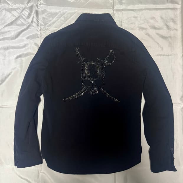 ”ABORDAGE“Skull design shirt