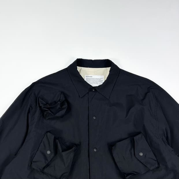 유니폼브릿지 나일론 블랙 코치자켓 (XL)