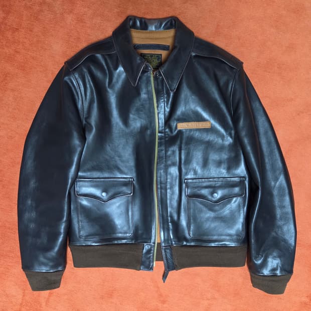 USAAC 말가죽 A2 Horsehide Flight Jacket XL