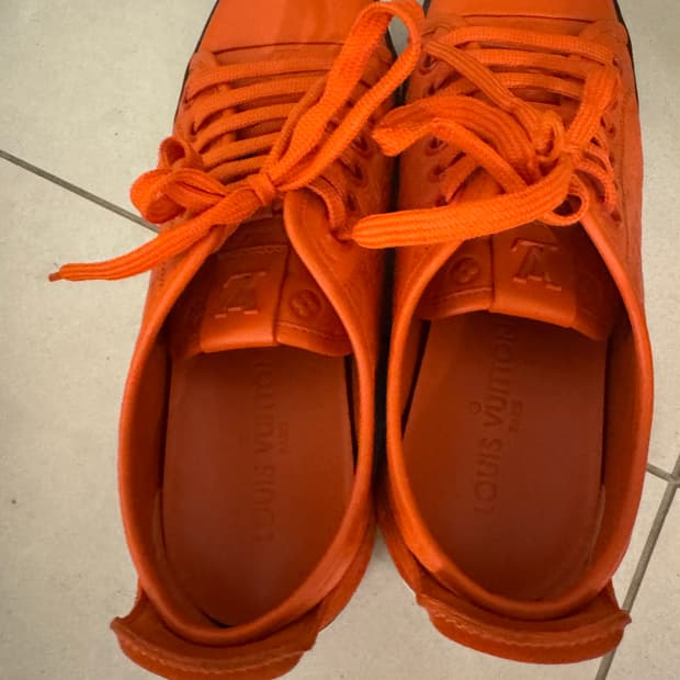 루이비통 오렌지 스니커즈 37 240