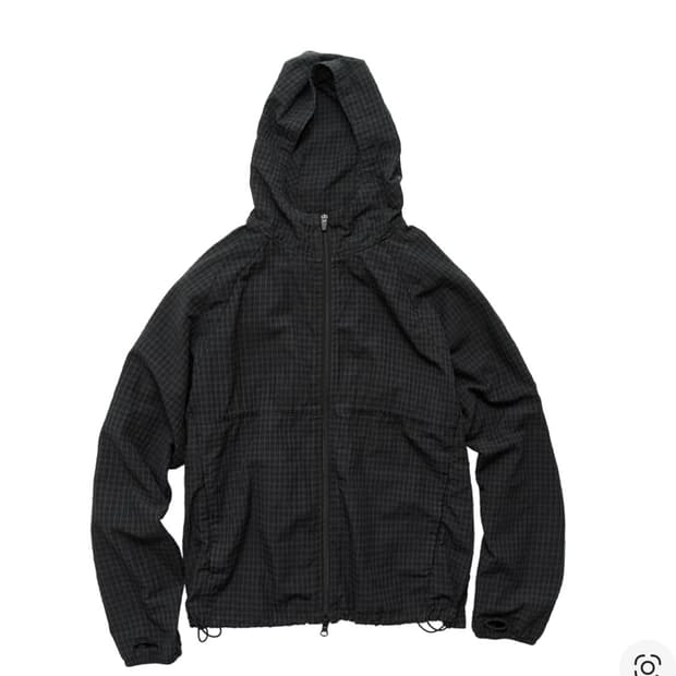 3))폴리테루 휴먼인덱스 체크후디파카 차콜