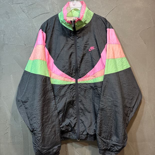 [L] NIKE 나이키 올드스쿨 바람막이 