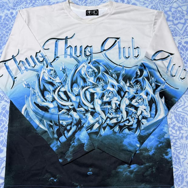 떠그클럽 악마 롱슬리브 사이즈 3