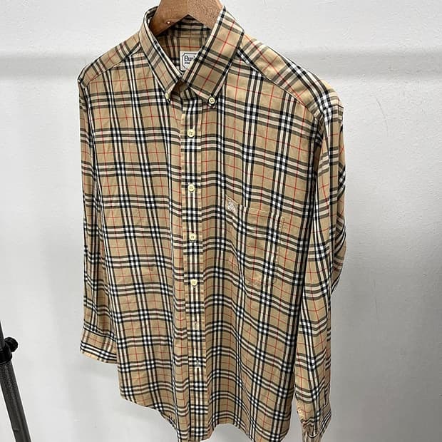 100) 버버리 클래식 노바체크 셔츠 