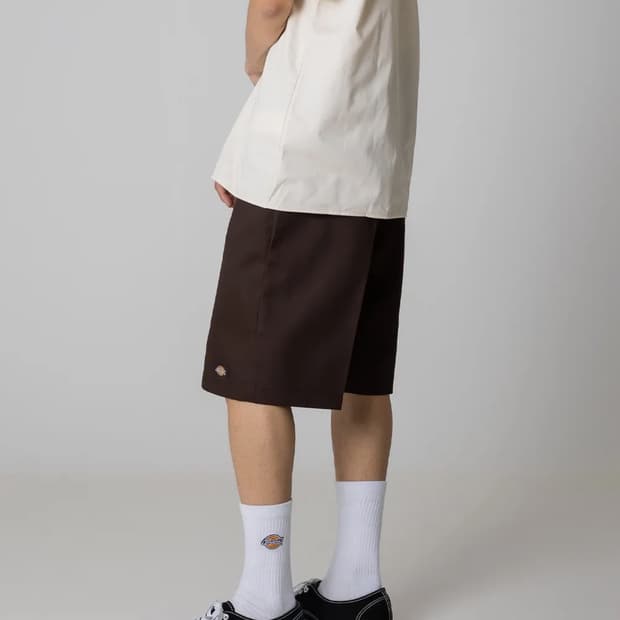 [32]디키즈 루즈핏 워크 쇼츠 42283 다크브라운