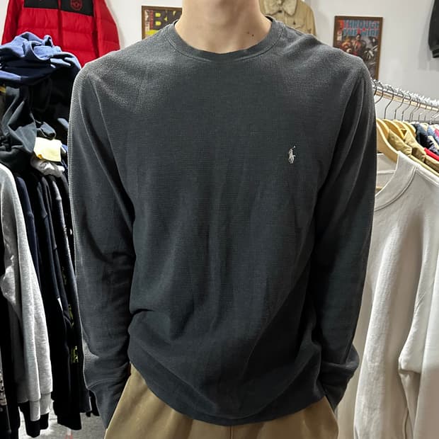 폴로 랄프로렌 그레이 롱슬리브