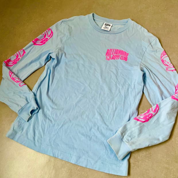 bbc 빌리어네어보이즈클럽 긴팔티 스몰