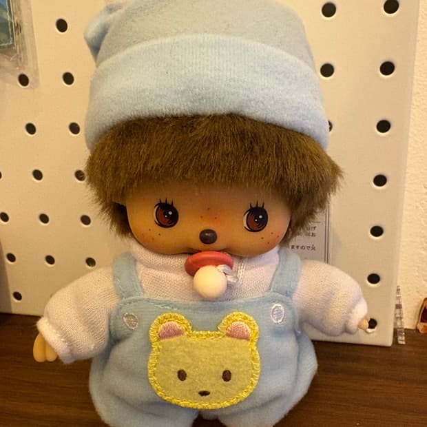 몬치치 베이비 블루 인형