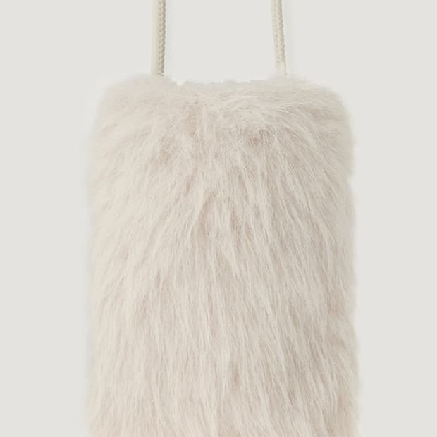 망고매니플리즈 ANTIQUE FUR MINI BAG_MIST