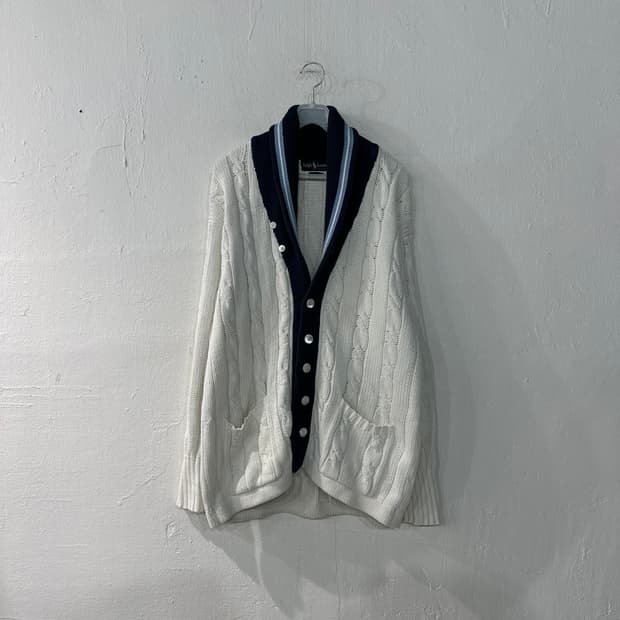 폴로랄프로렌 숄카라 가디건 M