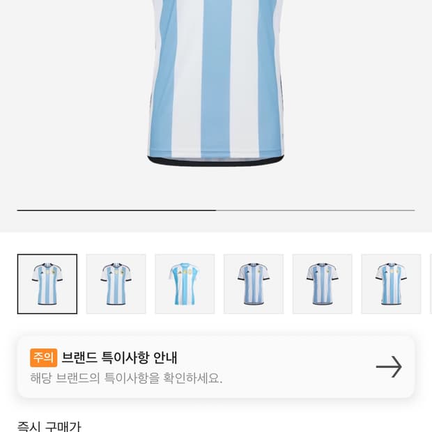 아르헨티나 22 3성 져지 XL