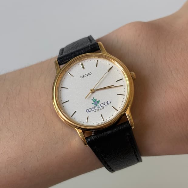 1990s Bar Index Gold Quartz