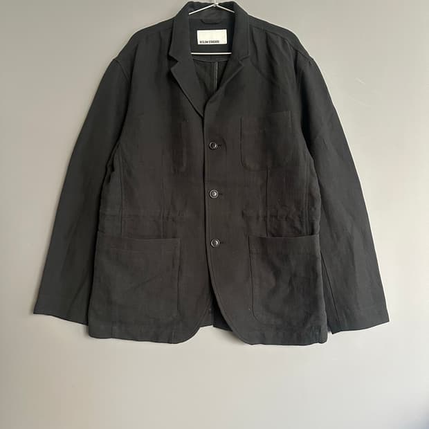 비슬로우 자켓 린넨