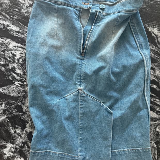 비비안 웨스트우드 미디 펜슬 스커트