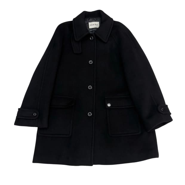 오스트카카 울 캐시미어 나그랑 코트