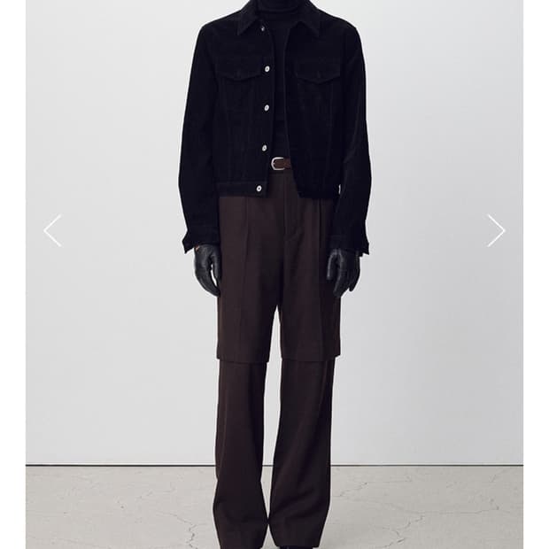 [xl] 토니웩 벨벳 데님 트러커