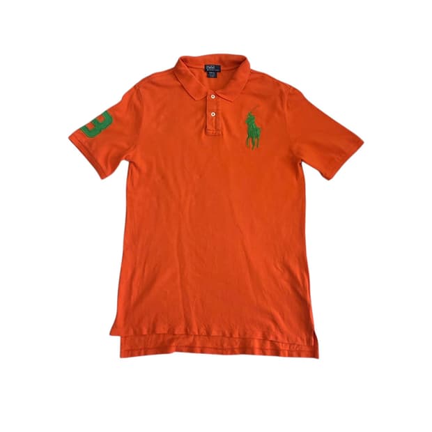 Polo Ralph Lauren 폴로 랄프로렌 오렌지 빅포니 pk 셔츠 