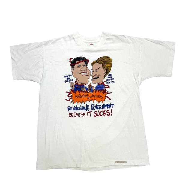 90s Beavis and Butt-head parody shirt