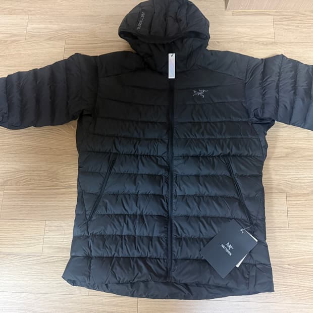 아크테릭스 세륨 후디 블랙 m