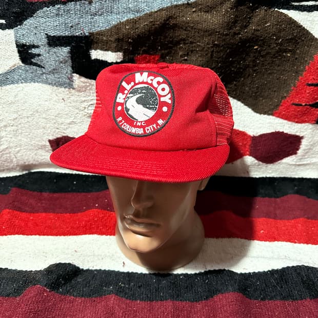 [빈티지] •Vintage RLMcCOY Trucker Cap