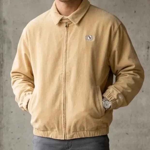 나이키 코듀로이 자켓 M 베이지