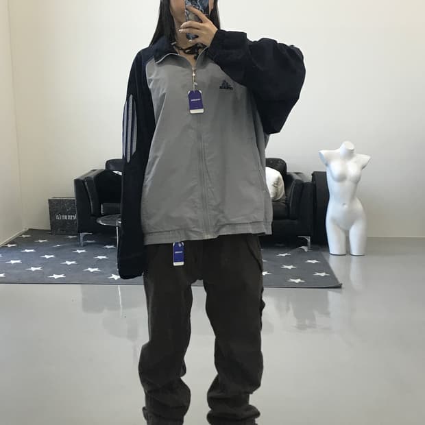 아디다스 올드스쿨 바람막이