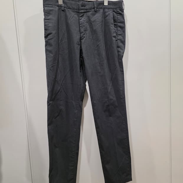 띠어리(Theory) 블랙 코튼 바지