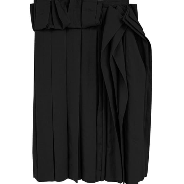 에옹쓰 2025 Offbeat pleats skirt